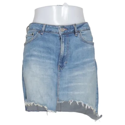 Jeanskjol (Blå) från Never Denim Bomull, Elastan