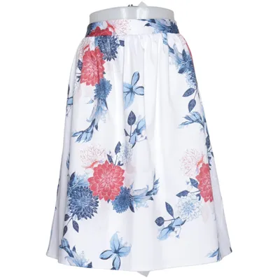 Jupe (Blanc, Rouge, Bleu) de Komplimente Élasthane, Polyester
