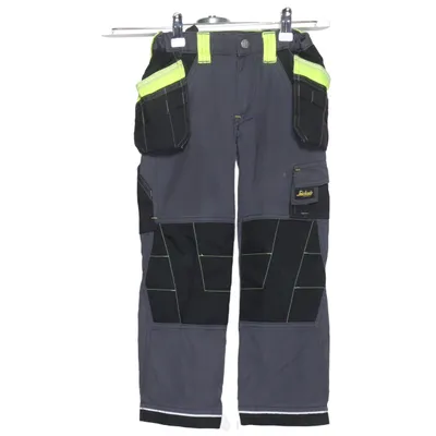 Werkbroek (Grijs, Zwart, Geel) van Snickers Workwear Katoen, Polyester