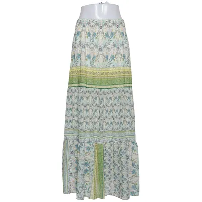 Jupe longue (Vert, Multicolore) de Raffaela D'angelo Viscose