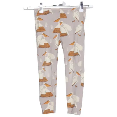Legging (Gris, Beige) de Mini Rodini Élasthane, Coton biologique