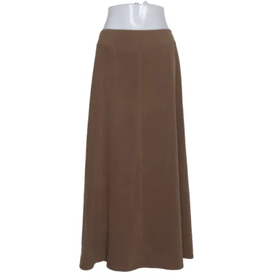 Jupe longue (Marron) de Talbots Élasthane, Polyester