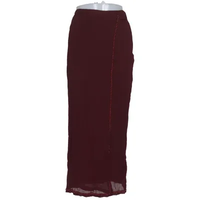 Maxi rok (Rood) van Elisabeth Shannon Katoen, Viscose