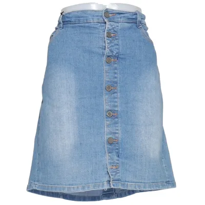 Jeanskjol (491) från Flash Jeans Bomull, Elastan, Polyester