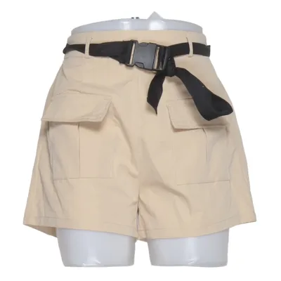Shorts (Beige) from Sizaful Cotton, Polyester