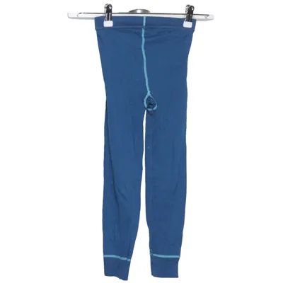Pantalon thermique (Bleu) de Merino Laine de mouton, Polyamide, Polyester