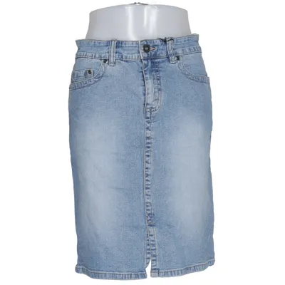 Jeansrock (Blau) von Basic by KappAhl Baumwolle, Elasthan