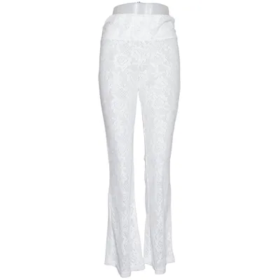 Byxor (Vit) från Nelly Bomull, Polyester