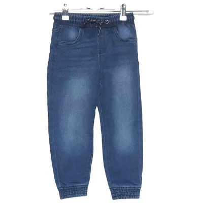 Jeans (Blå) från Lupilu Bomull, Elastan, Återvunnen polyester