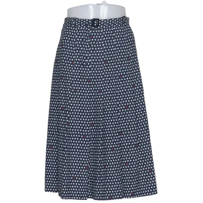 Skirt (Blue, White, Red) from Vanessa Seward Silk