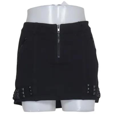 Skirt (Black) from Punk Rave Cotton, Elastane