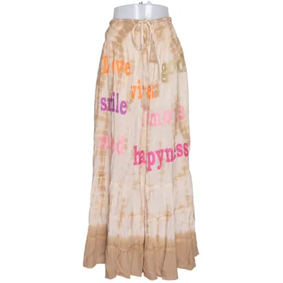 Jupe longue (Marron, Multicolore) de Gold & Silver Viscose