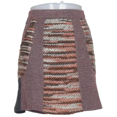 Jupe (Marron, Rose, Multicolore) de Smash Acrylique, Polyester