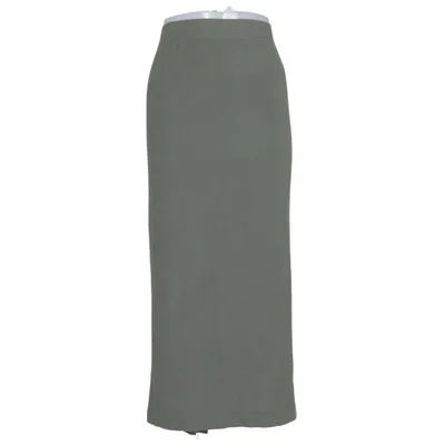 Maxi skirt (Green) from JYOTHI Elastane, Polyester, Viscose
