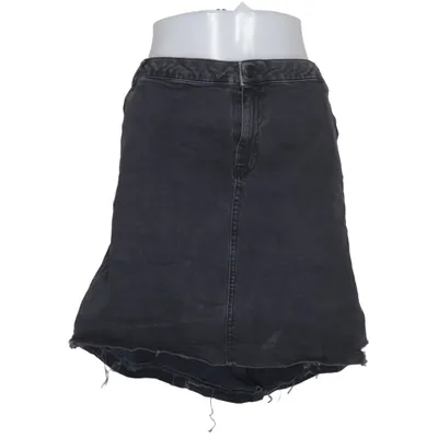 Denim skirt (Gray) from New Look Denim Cotton, Elastane, Polyester, Viscose