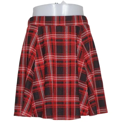 Nederdel (Rød, Sort, Hvid) fra FB Sister Elastan, Polyester, Viscose