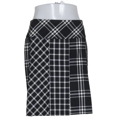 Rok (Zwart, Wit) van Alain Manoukian Elastaan, Polyester, Viscose