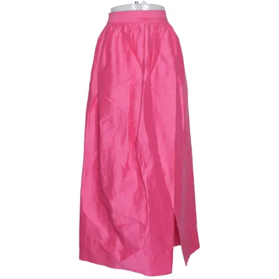 Maxi skirt (Pink) from Aje Cotton, Linen, Viscose