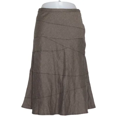 Kjol (Brun) från KappAhl Acetat, Silke