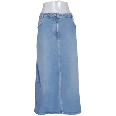 Jeansnederdel (ONLY CARMKOMA Denim) fra ONLY Carmakoma Bomuld, Elastan