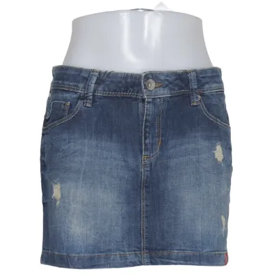 Spijkerrok (Blauw) van EDC by ESPRIT Katoen, Elastaan