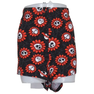 Pyjamashorts (Zwart, Rood, Wit) van Killstar Elastaan, Viscose