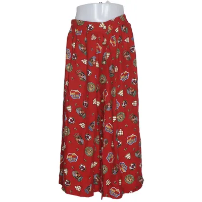 Skirt (Red, Multicolored) from Chaus Viscose