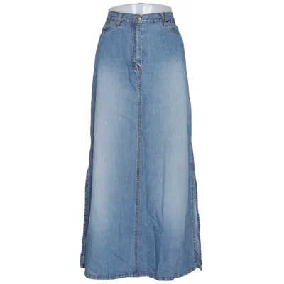 Denim skirt (Blue) from Isolina S Cotton