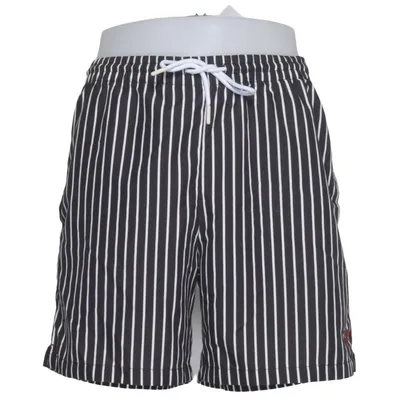 Swim shorts (Black, White) from Distorted People Polyester