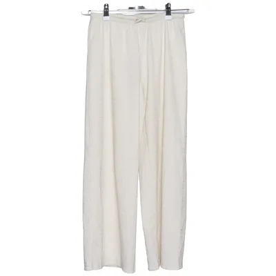 Pants (White) from H&M Polyester, Elastane