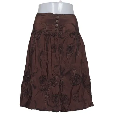 Skirt (Brown) from Prêt à Porter Polyamide, Polyester, Viscose
