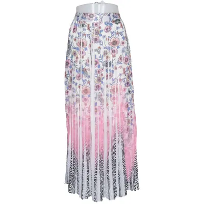 Jupe longue (Blanc, Rose, Multicolore) de Monday Afternoon Élasthane, Polyester, Viscose