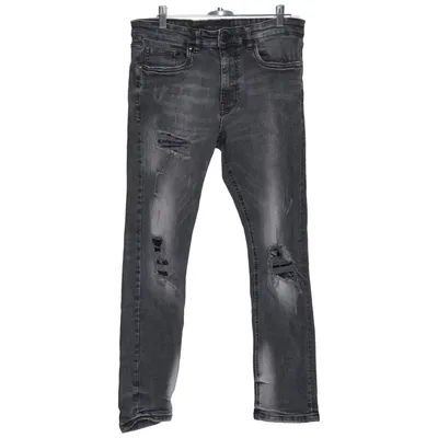 Jeans (Grå) från Supply & Demand Bomull, Elastan