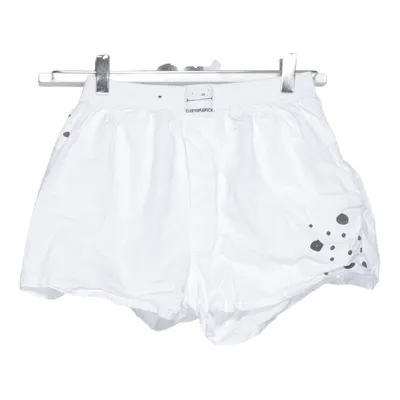 Short de pyjama (Blanc, Noir) de Cleptomanicx Coton