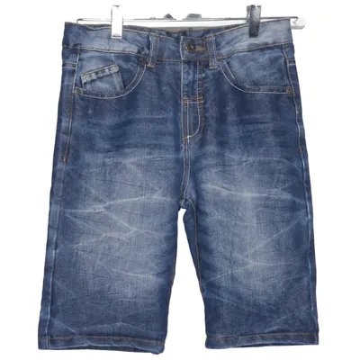 Short en jean (Bleu) de Yigga Coton, Polyester