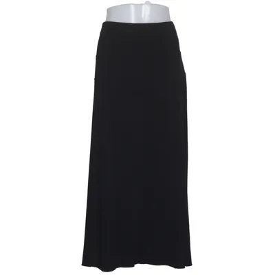 Jupe longue (Noir) de Elizabeth Polyester, Viscose