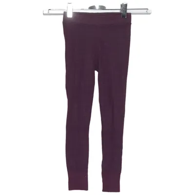Leggings (Purple) from ZigZag Elastane, Polyester, Wool