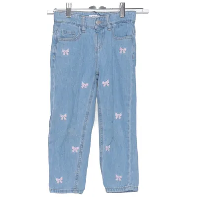Jeans (Blå, Pink) fra Name It Økologisk bomuld, Polyester