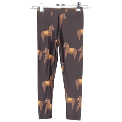 Leggings (Brun, Flerfarvet) fra Mini Rodini Elastan, Polyamid