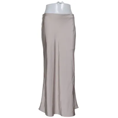 Maxi rok (Beige) van Zara Elastaan, Polyester