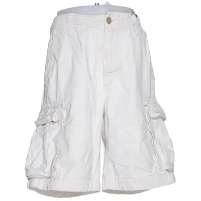 Cargo shorts (Wit) van Abercrombie & Fitch Katoen
