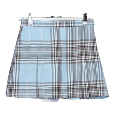 Nederdel (Blå, Sort, Hvid) fra Urban Outfitters Polyester, Viscose