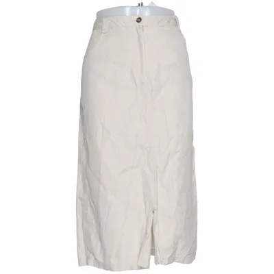 Jupe (Beige) de Vera Varelli Coton, Lin