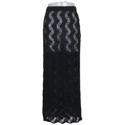 Maxi nederdel (Sort) fra NA-KD Bomuld, Polyester