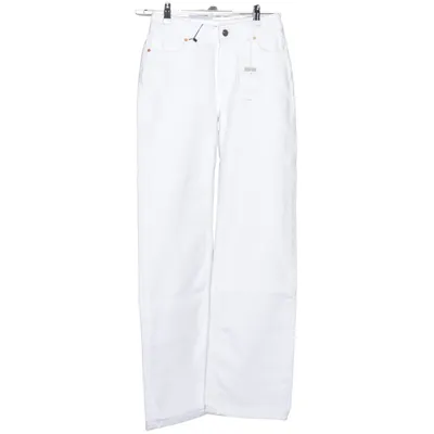 Jeans (White) from Never Denim Elastane, Lyocell, Organic cotton