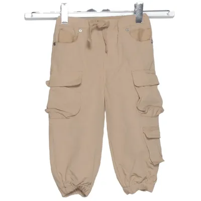 Pantalon cargo (Beige) de Original Marines Coton, Élasthane, Polyamide, Polyester
