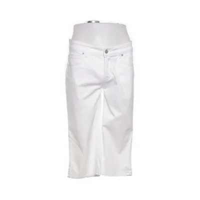 Three-quarter pants (White) from Boomerang Cotton, Elastane