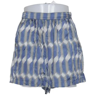 Shorts (Blue, Gray) from Roberto Collina Silk