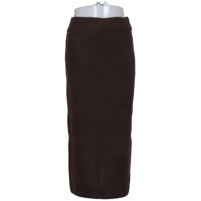 Maxi rok (Bruin) van Outfitbook Acryl, Polyester, Wol