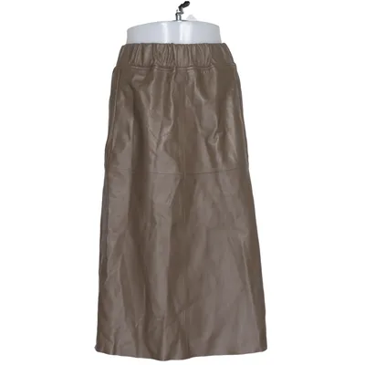 Jupe (Marron) de Closed Cuir, Polyester